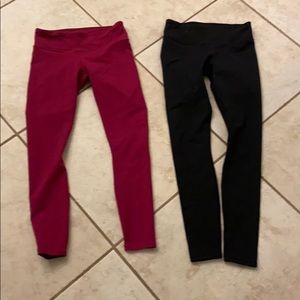 Bundle of two fabletics full length leggings